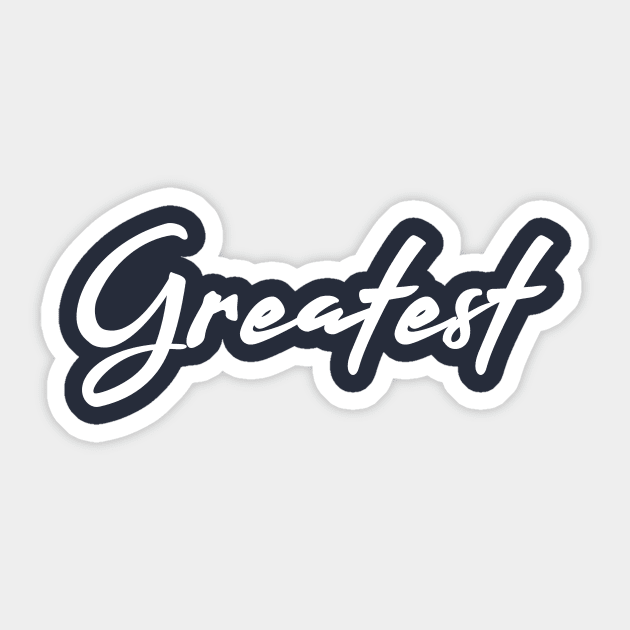 Greatest calligraphy Sticker by PallKris